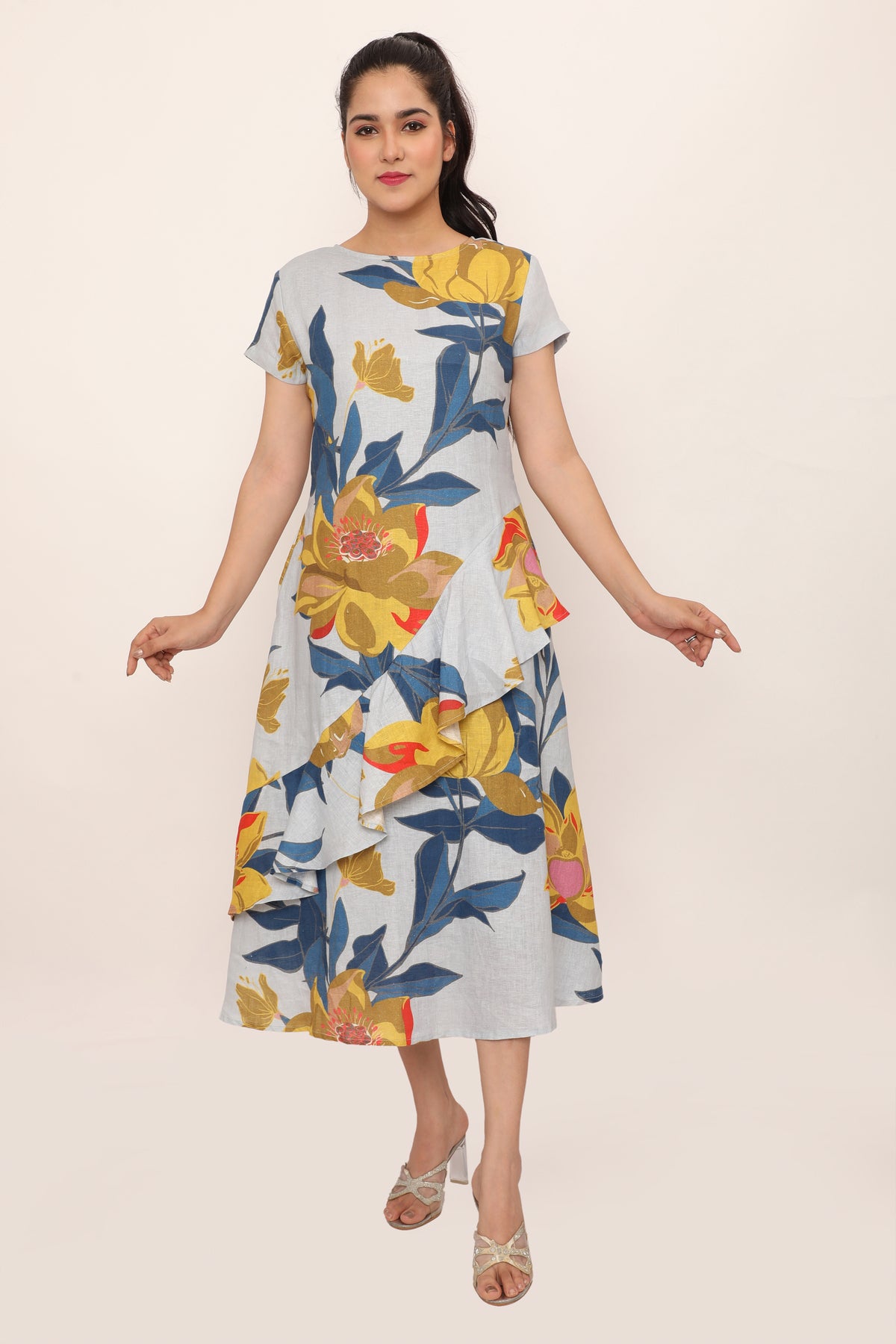 Athena Dress Gravier Grey