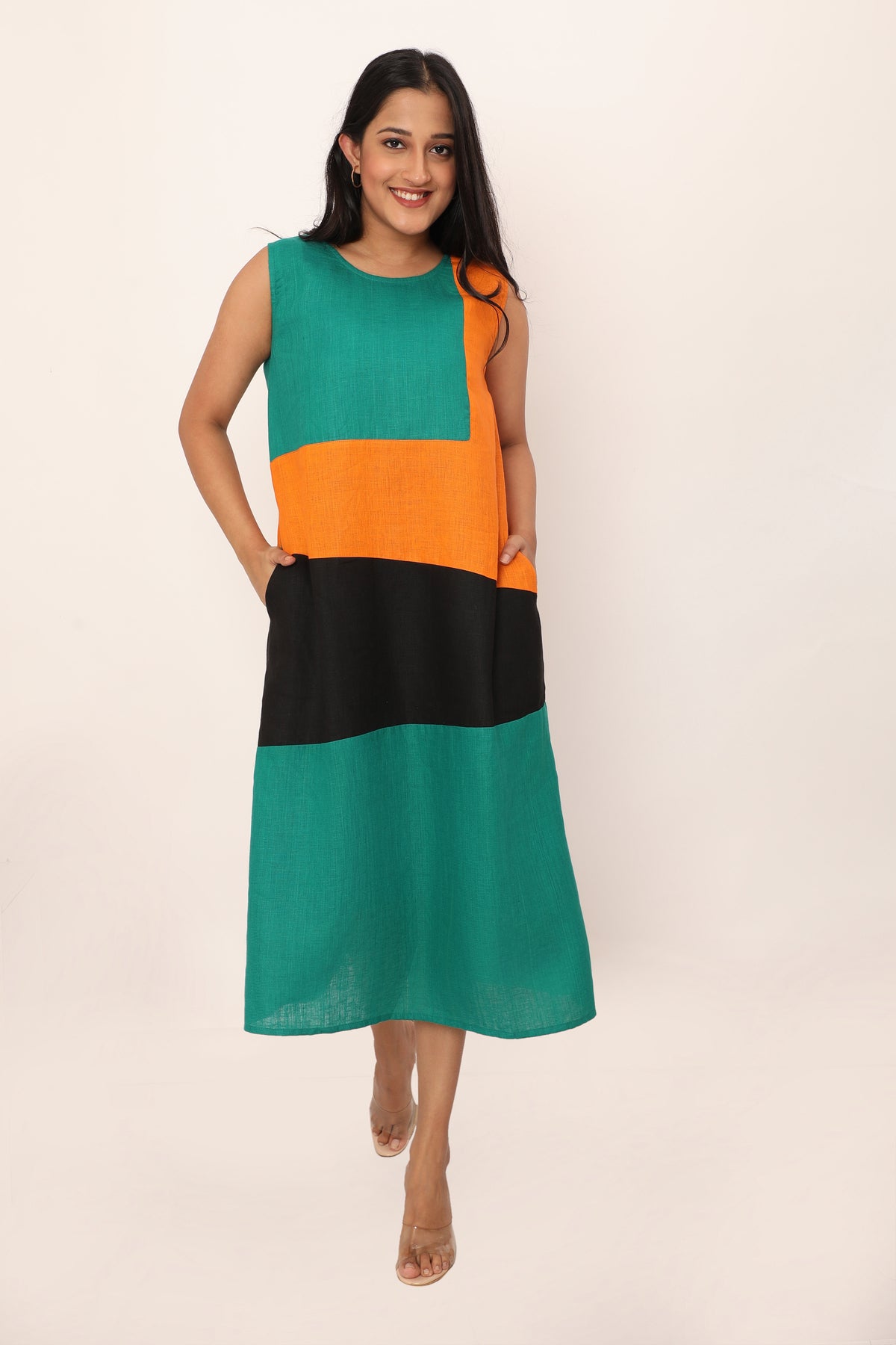 Vesper Dress Green Tea