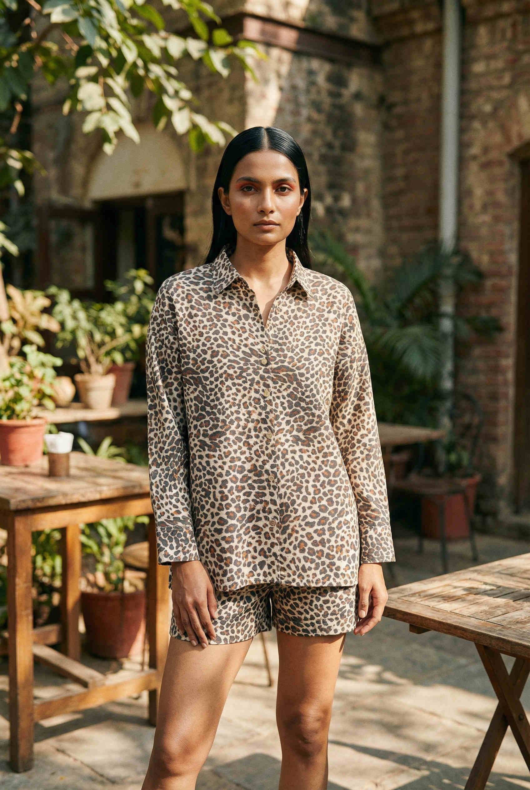 Leni Shirt Leopard