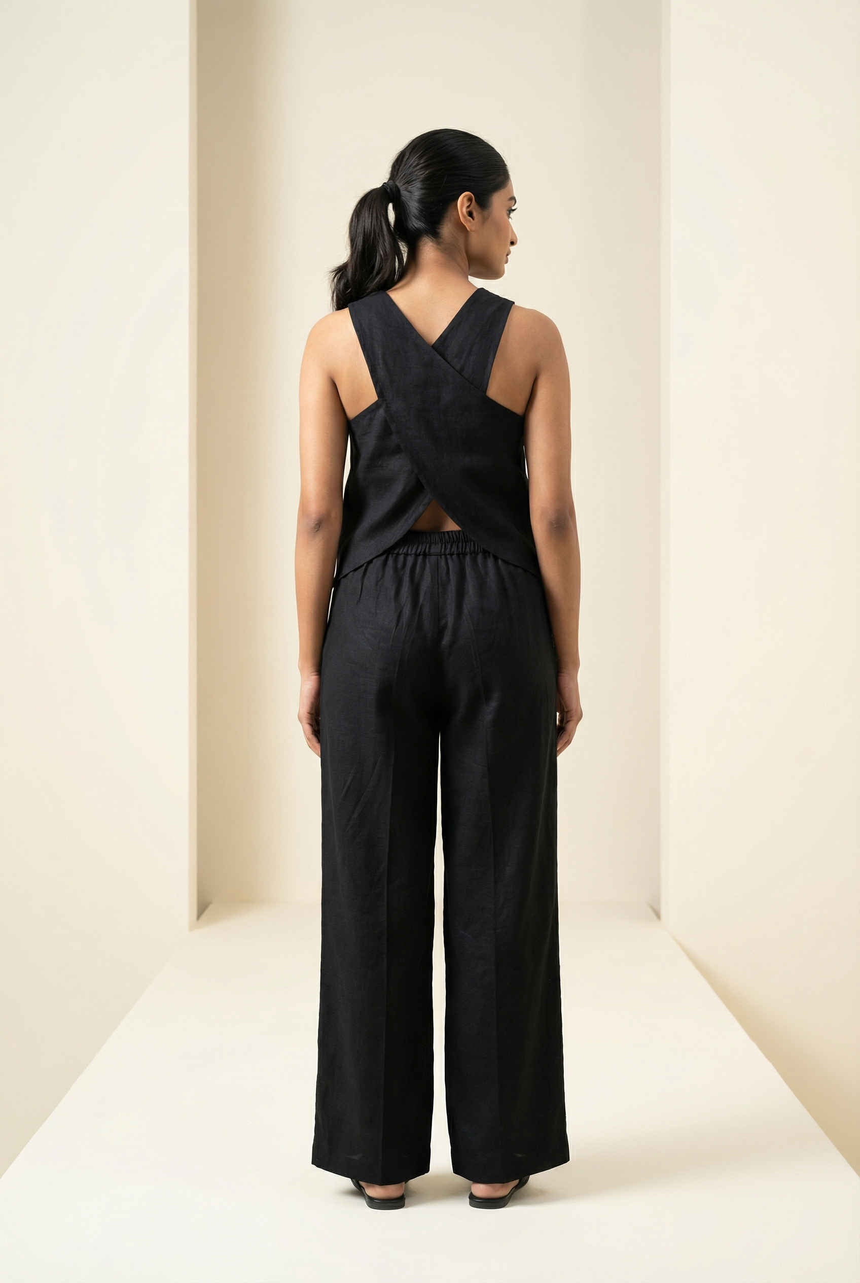 Maisie Top Jet Black