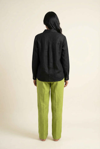 Zoey Shirt Jet Black