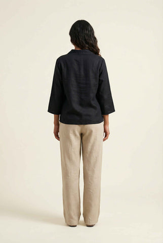 Laelia Shirt Jet Black