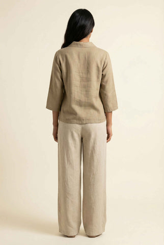 Laelia Shirt Raw Linen
