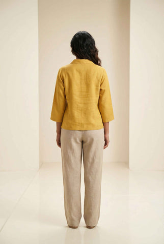 Laelia Shirt Honey Mustard