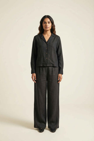 Laelia Shirt Jet Black