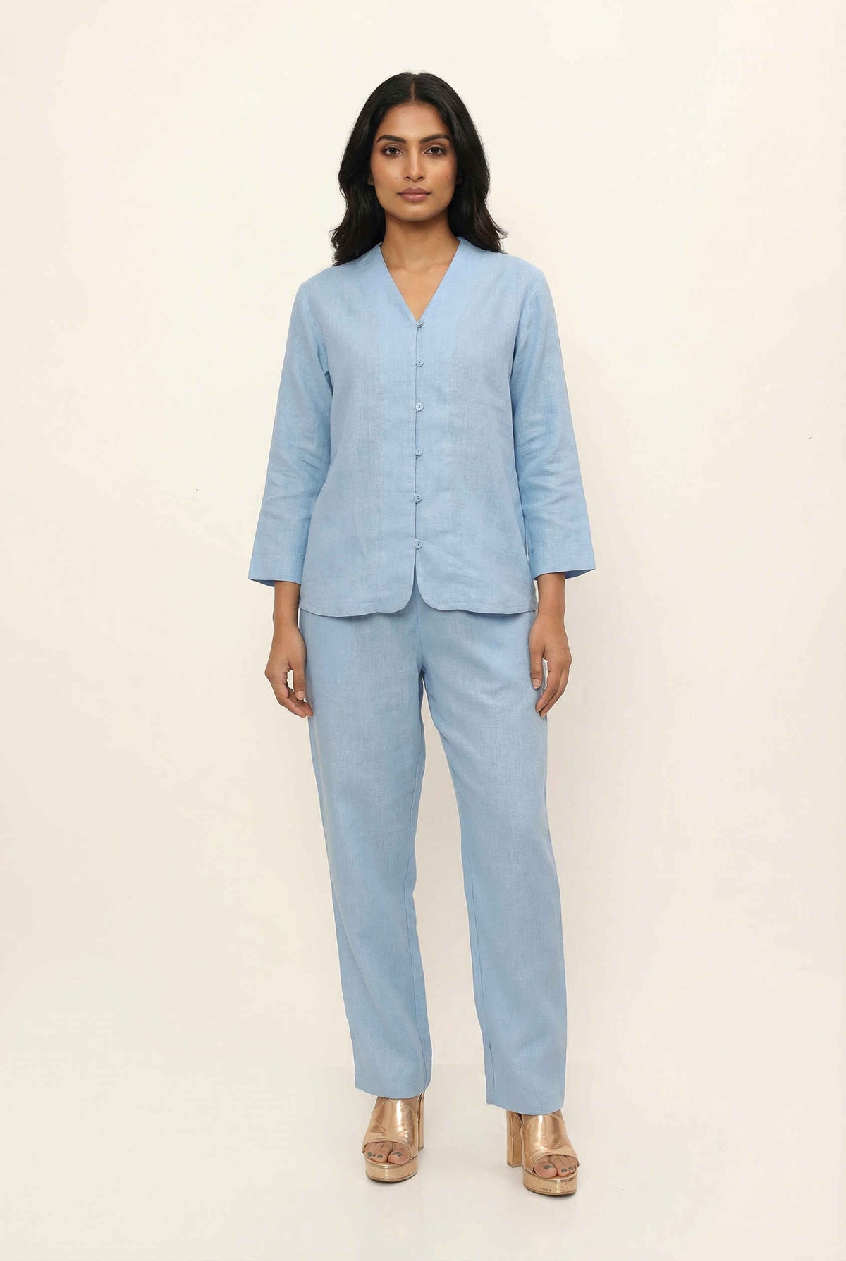 Figueroa Top Sky Blue