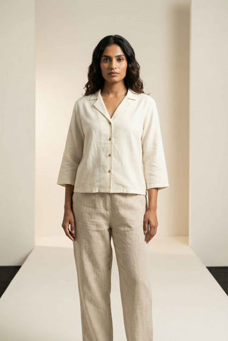 Laelia Shirt Whipped Cream