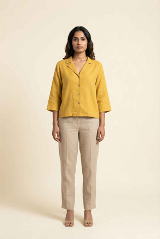Laelia Shirt Honey Mustard