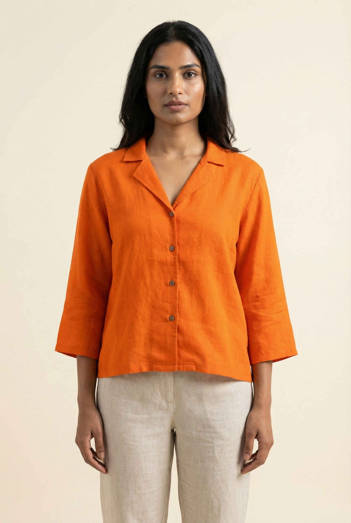 Laelia Shirt Juicy Tangerine