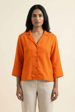 Laelia Shirt Juicy Tangerine