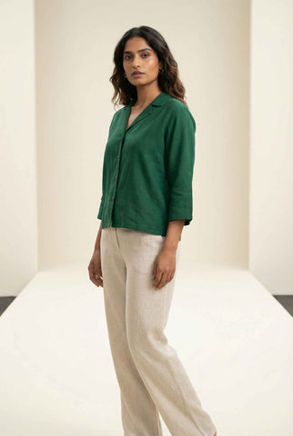 Laelia Shirt Green Tea