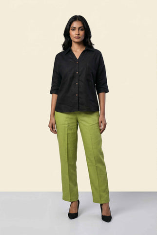 Zoey Shirt Jet Black