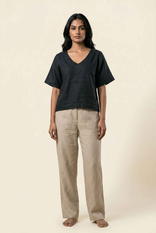 Magnolia Top Jet Black