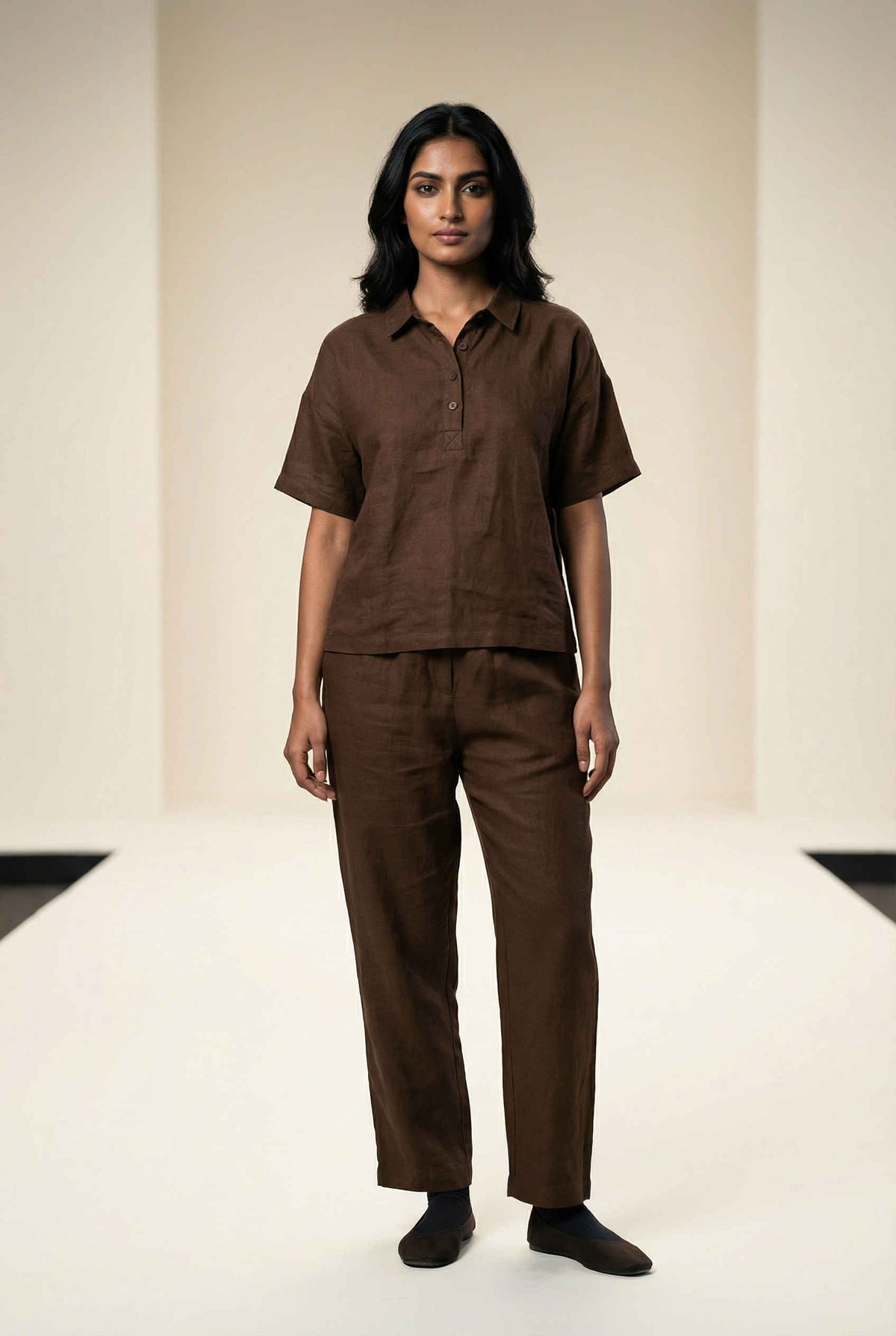 Fressica Polo Chikoo Brown