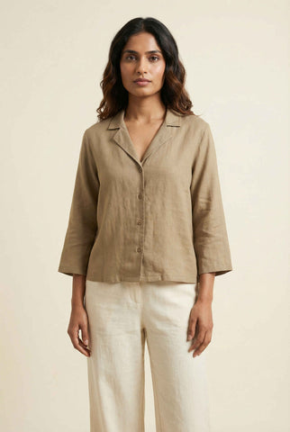 Laelia Shirt Raw Linen