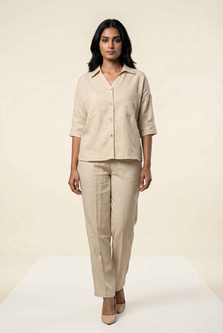 Zoey Shirt Whipped Cream