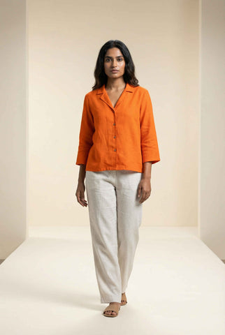 Laelia Shirt Juicy Tangerine