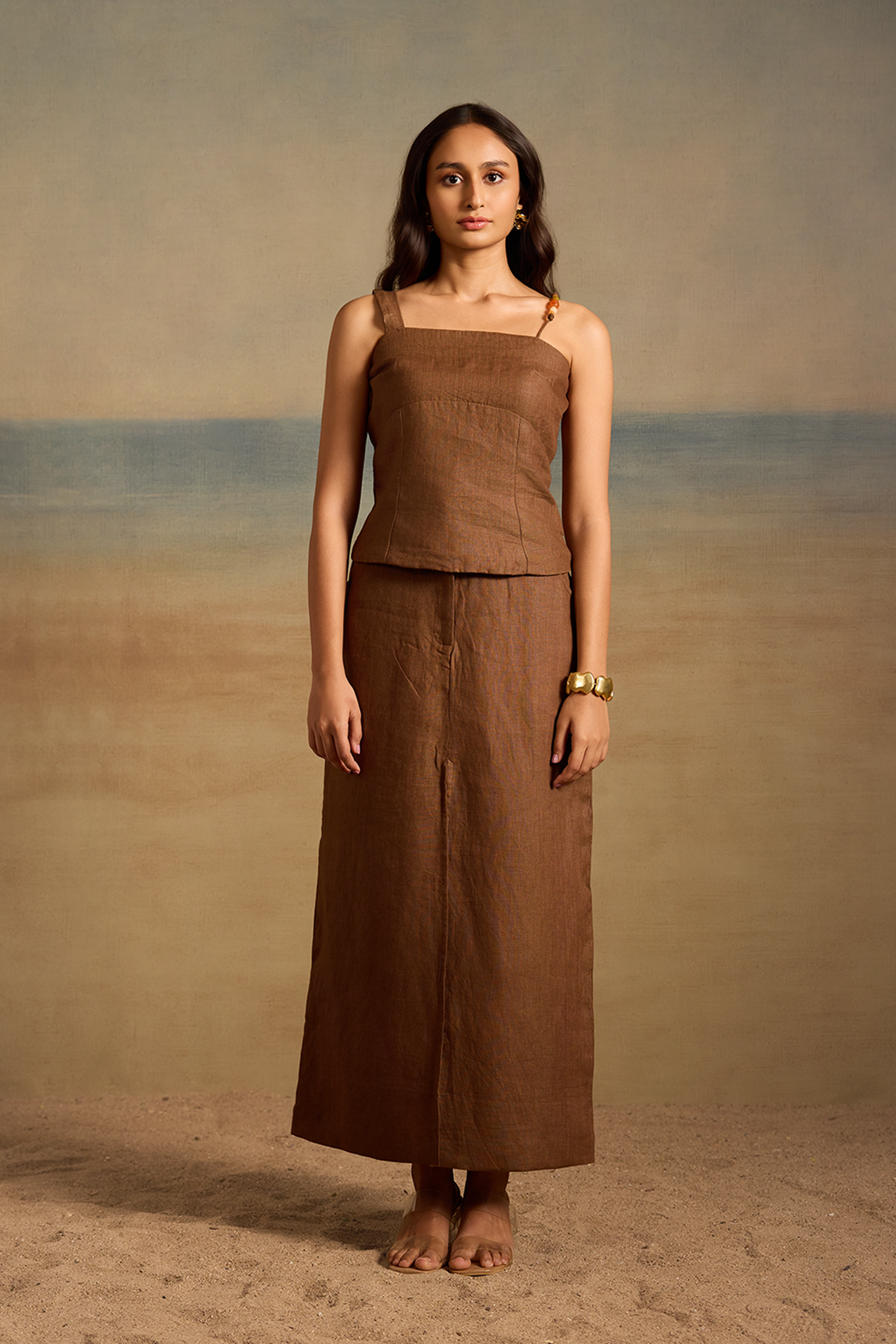 Cira Set Chikoo Brown