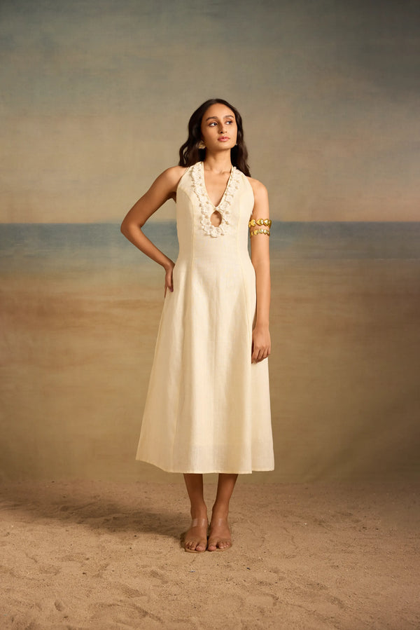 Samiha Dress Butter Yellow