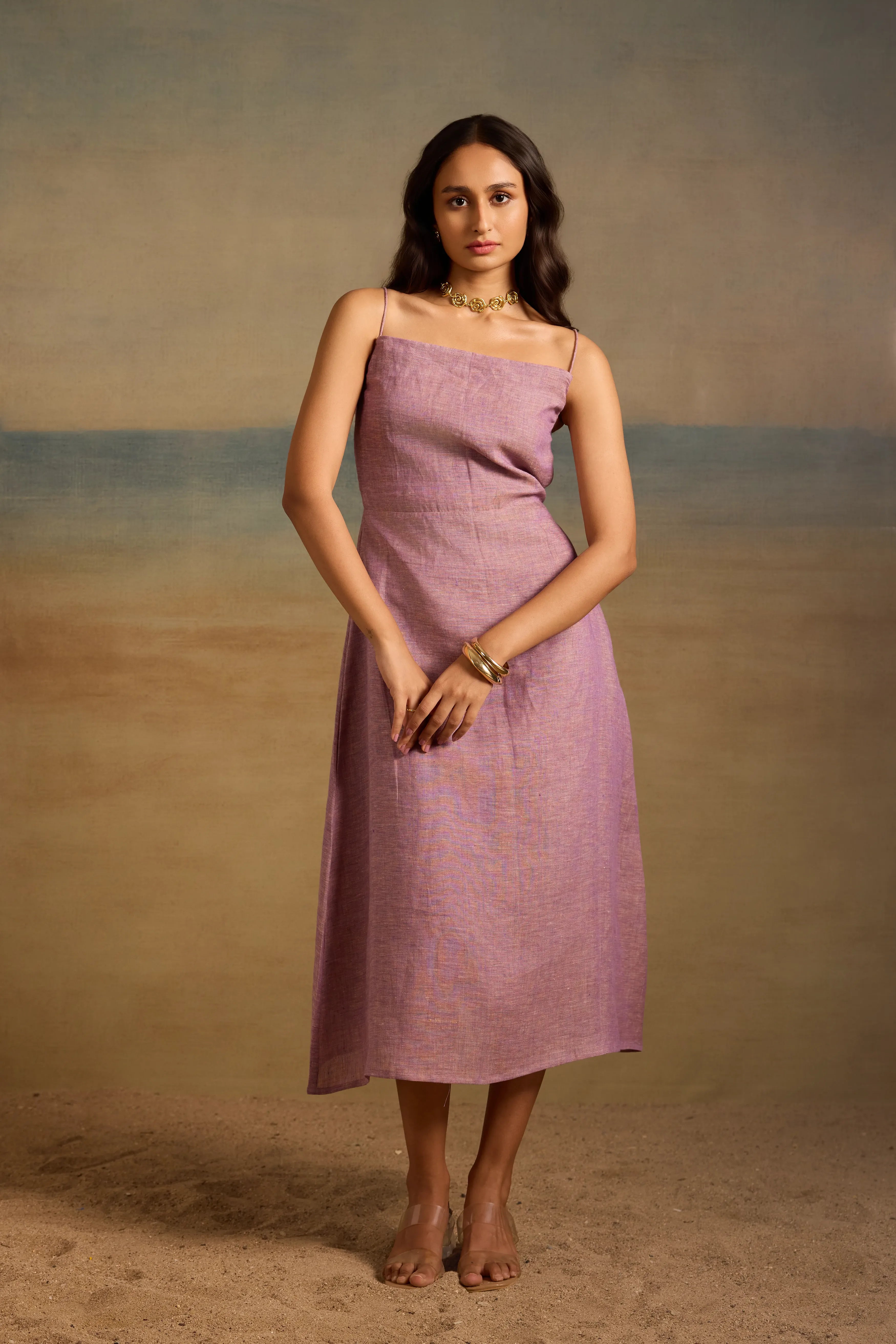 Esme Dress Sunwashed Lilac