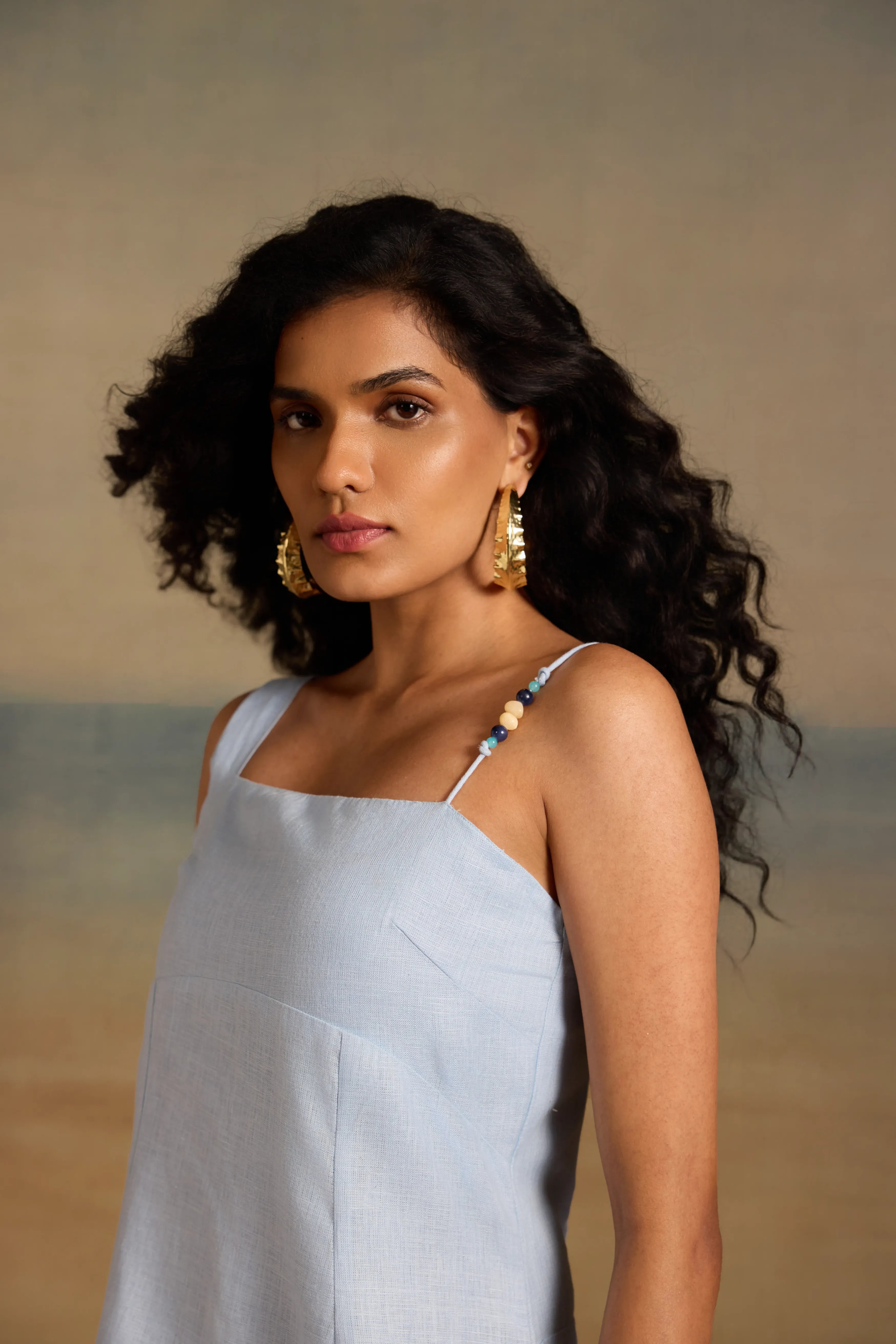 Nessa Dress Sky Blue