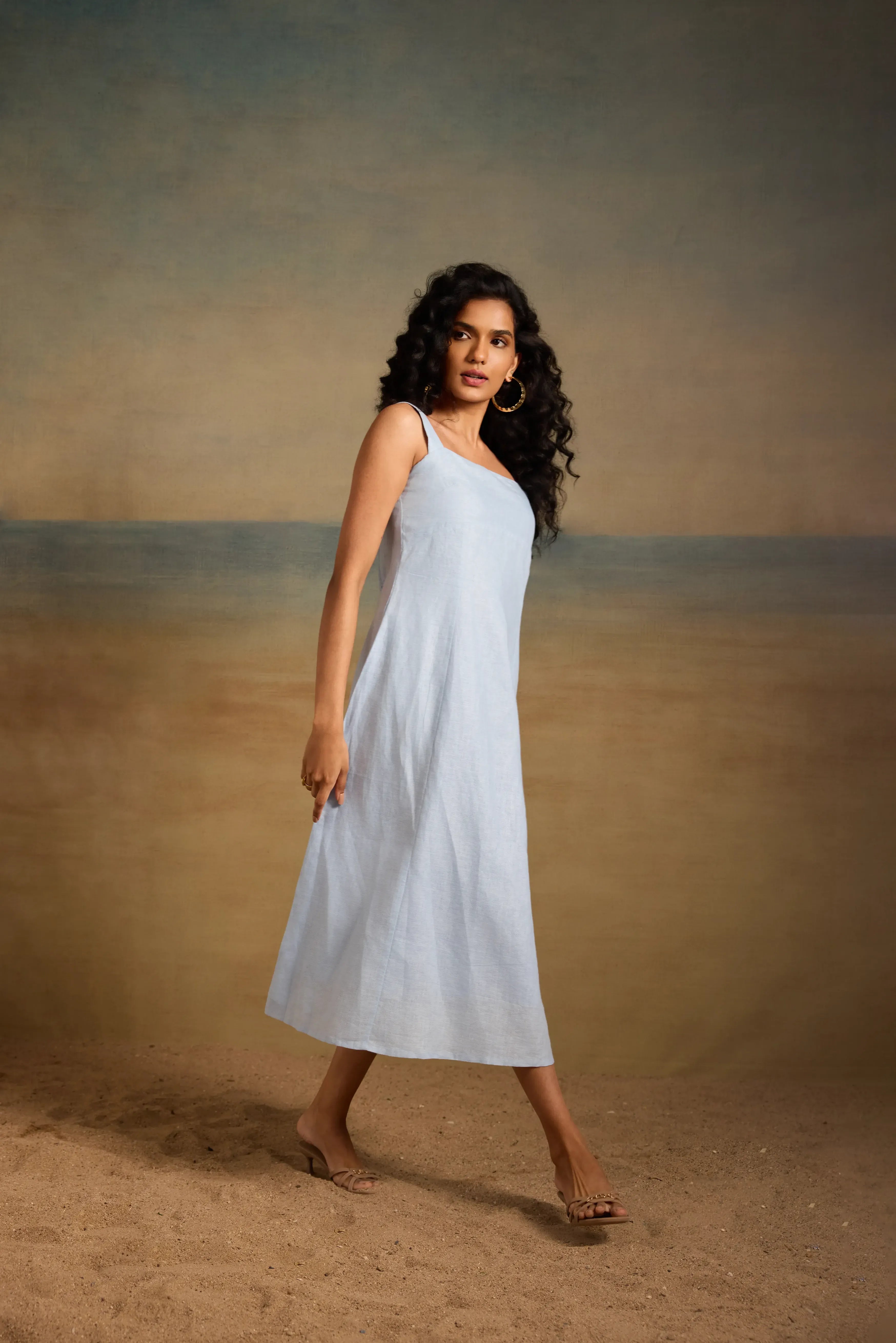 Nessa Dress Sky Blue