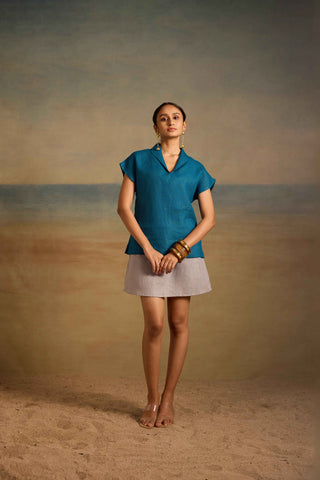 Maelis Top Agave Teal