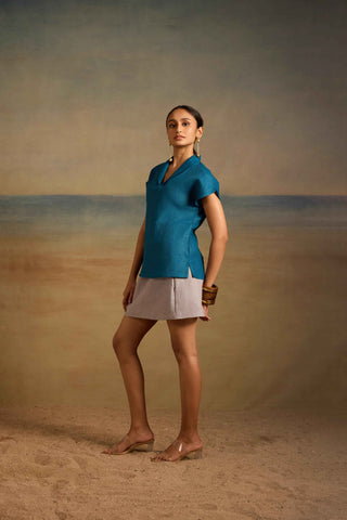 Maelis Top Agave Teal