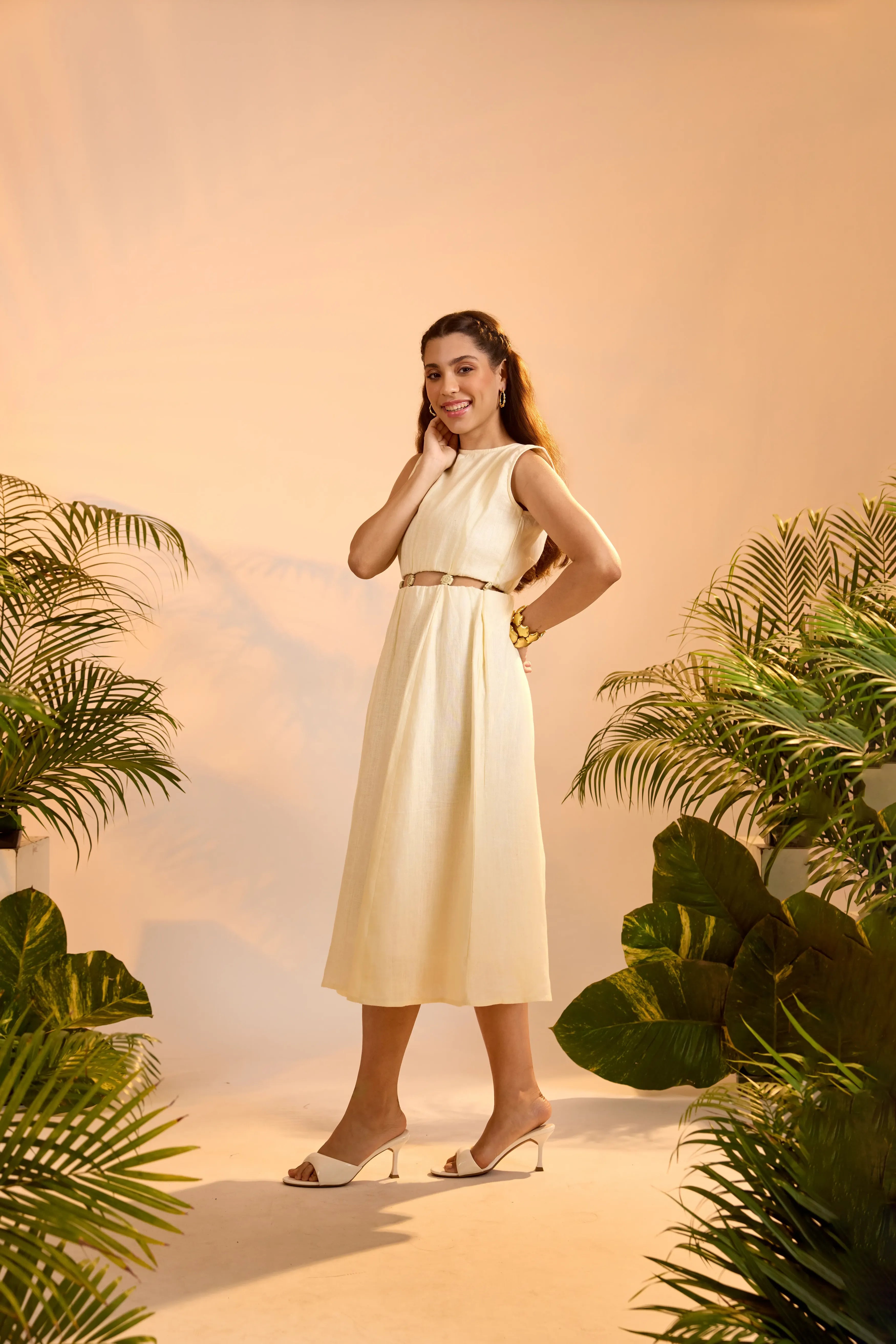 Lyla Dress Butter Yellow