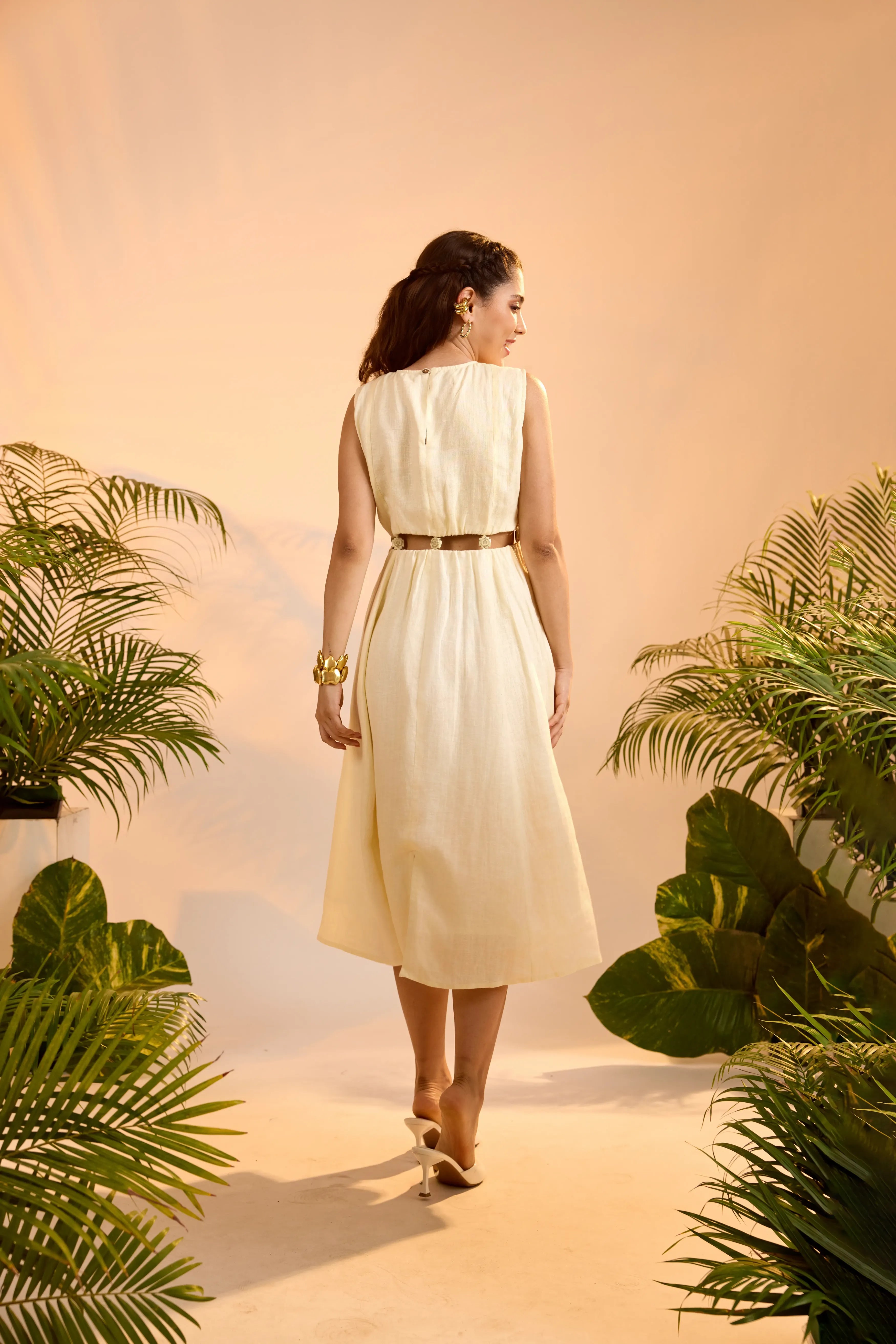 Lyla Dress Butter Yellow