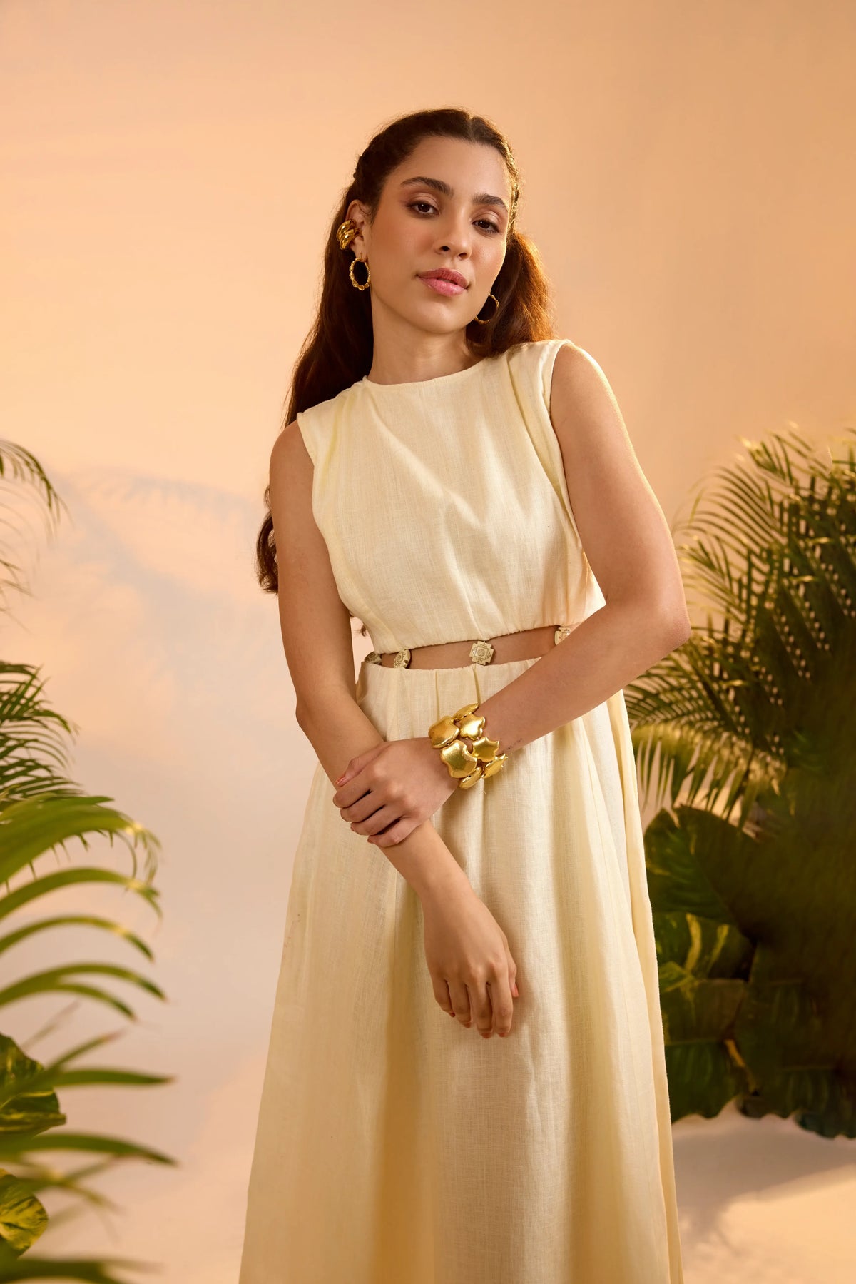 Lyla Dress Butter Yellow