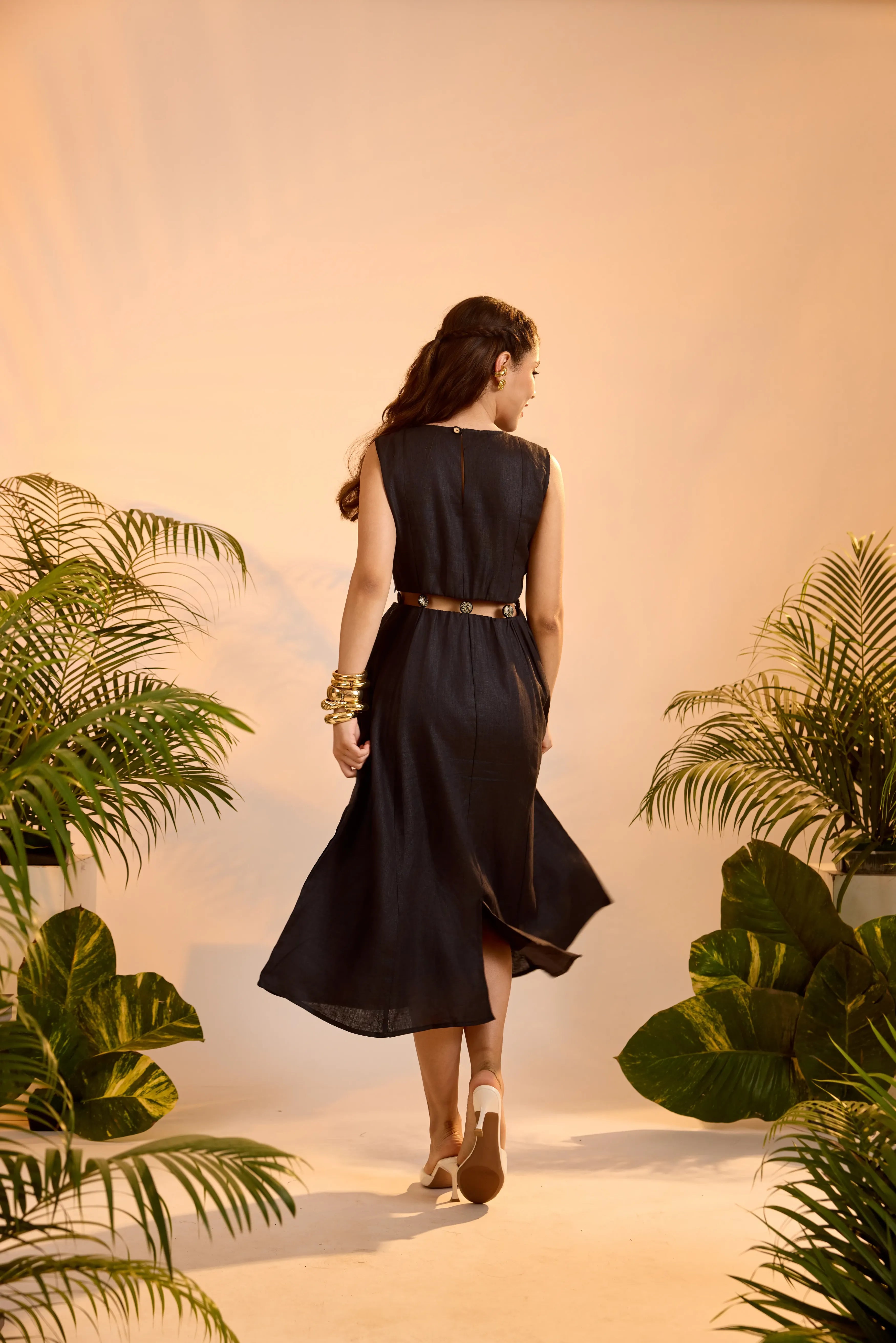 Lyla Dress Jet Black