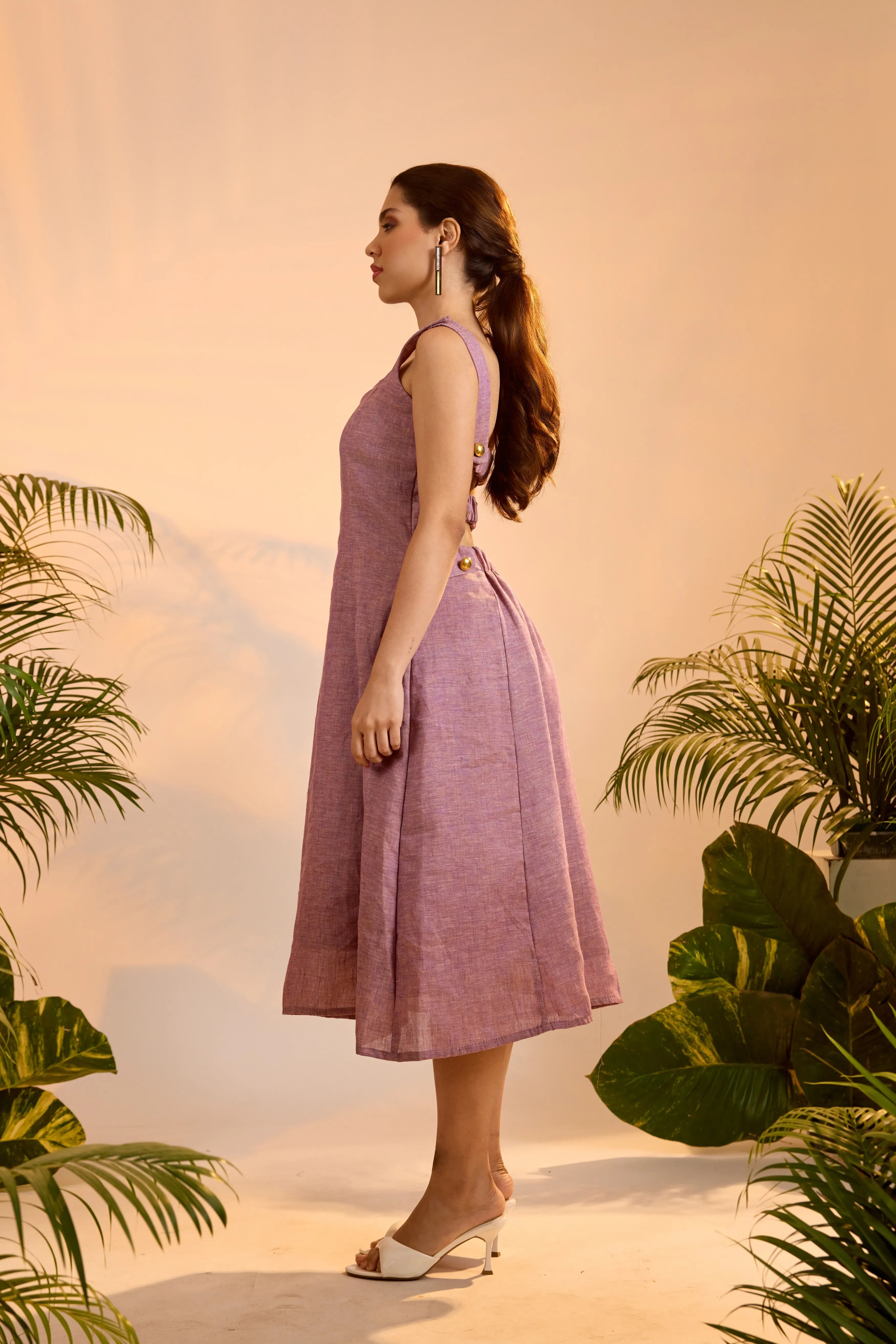 Mira Dress Sunwashed Lilac