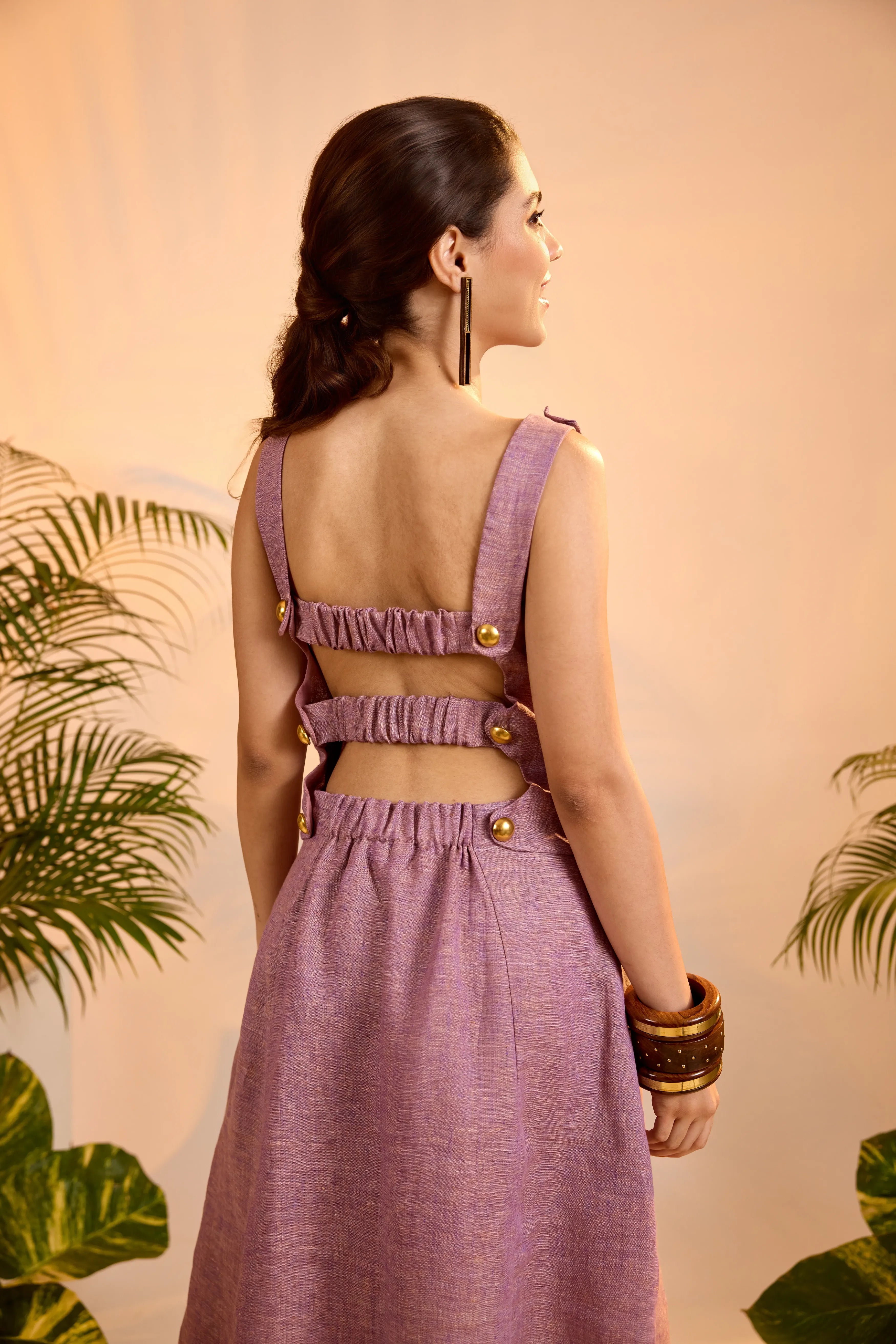 Mira Dress Sunwashed Lilac