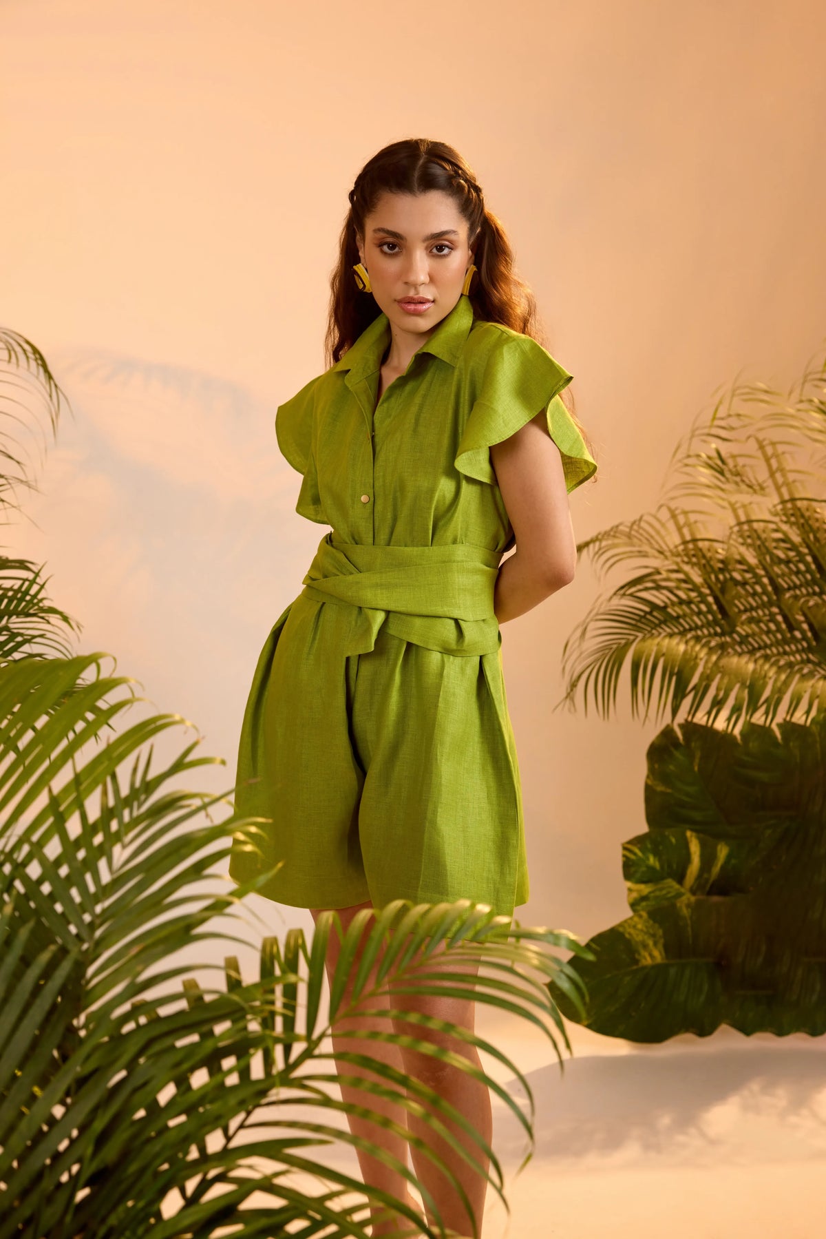 Juno Jumpsuit Shamrock Green