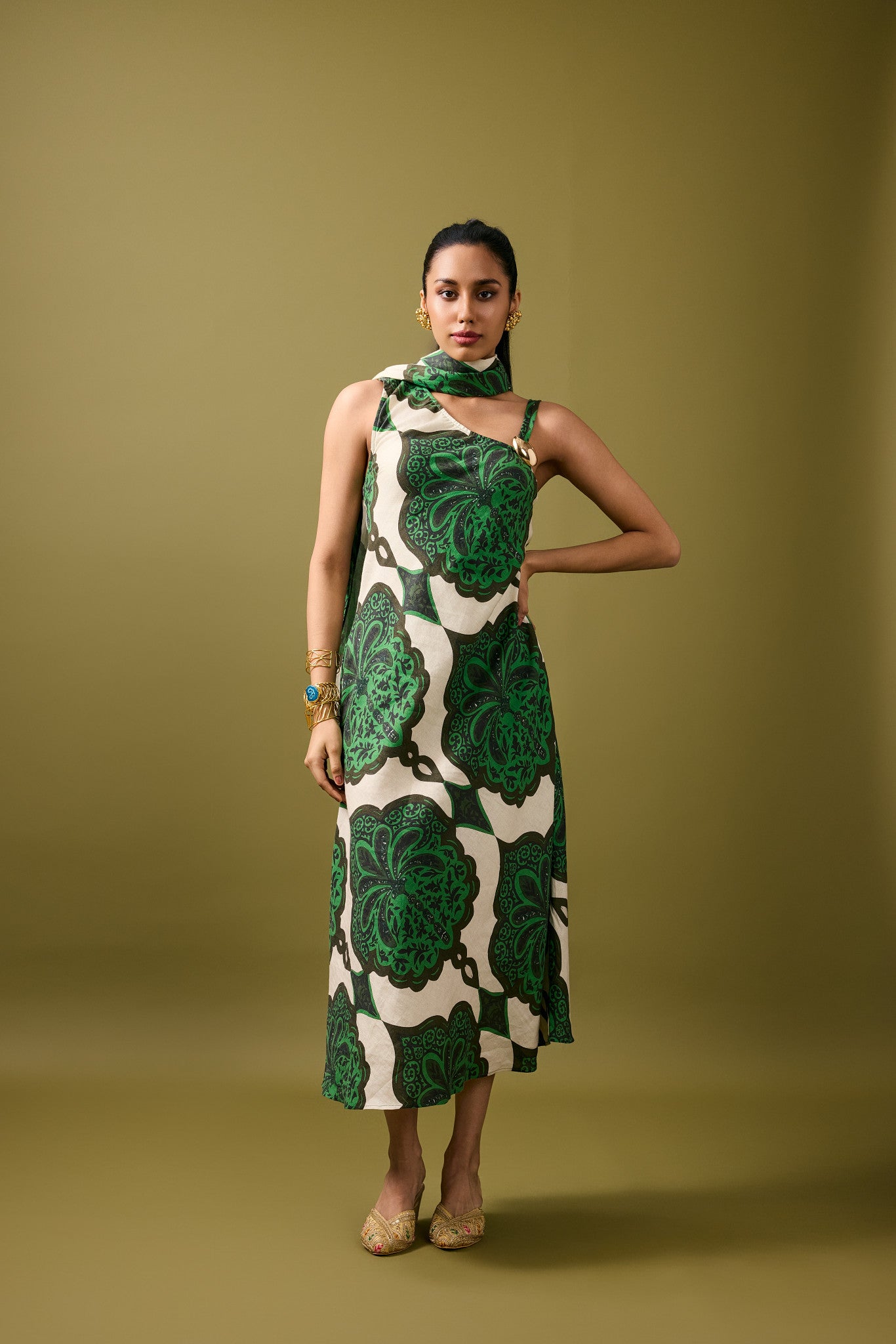 Smriti Dress Sage