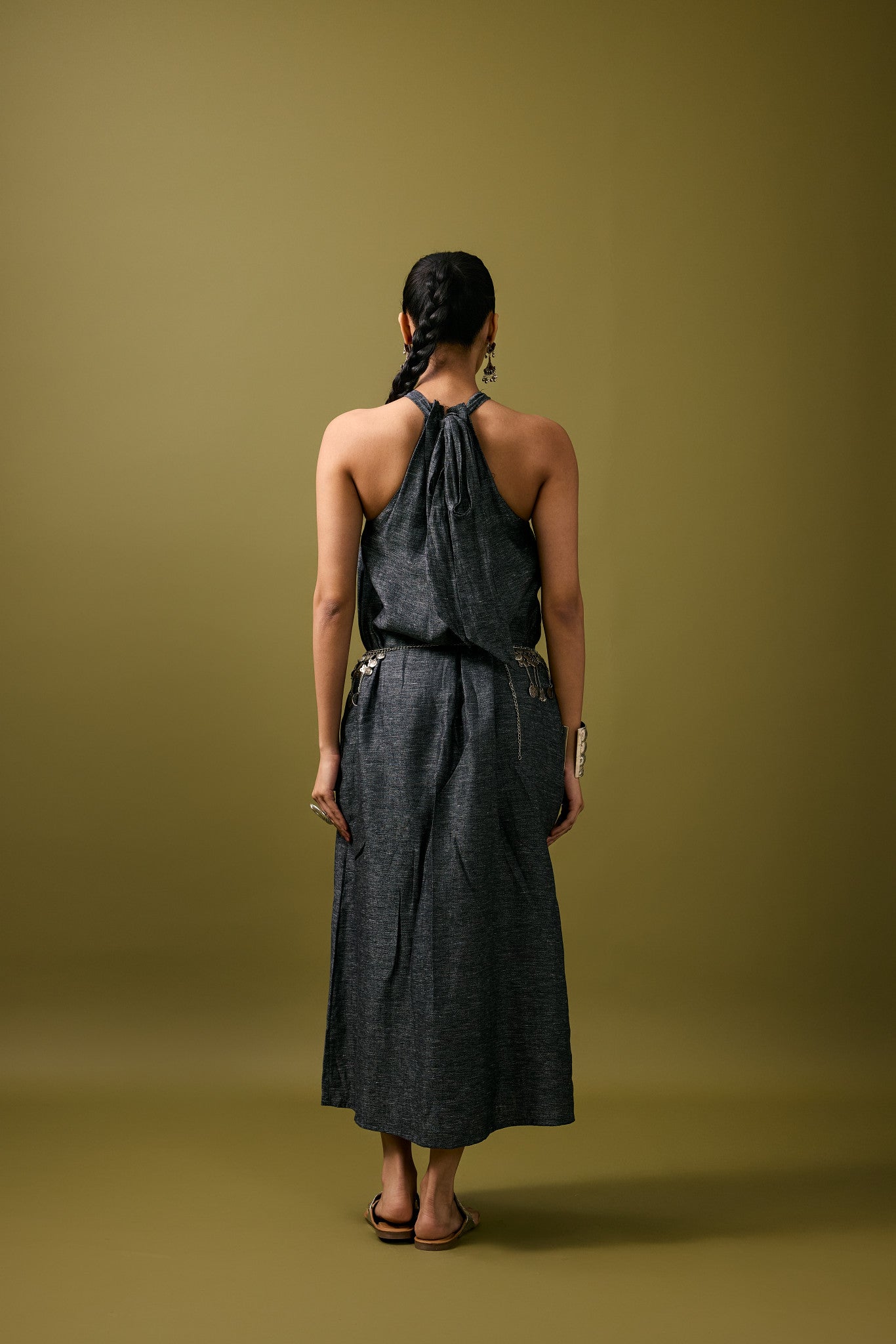 Ananda Dress Graphite