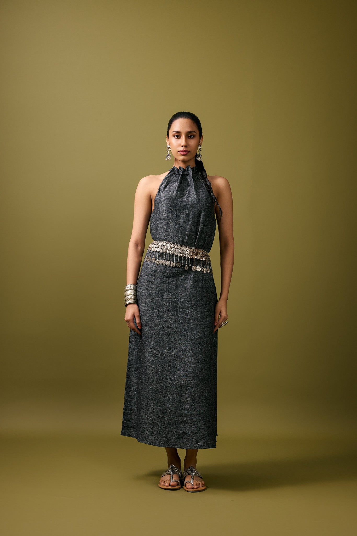 Ananda Dress Graphite