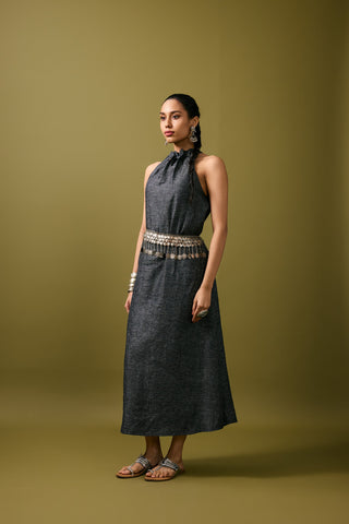 Ananda Dress Graphite