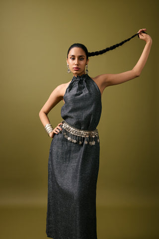 Ananda Dress Graphite