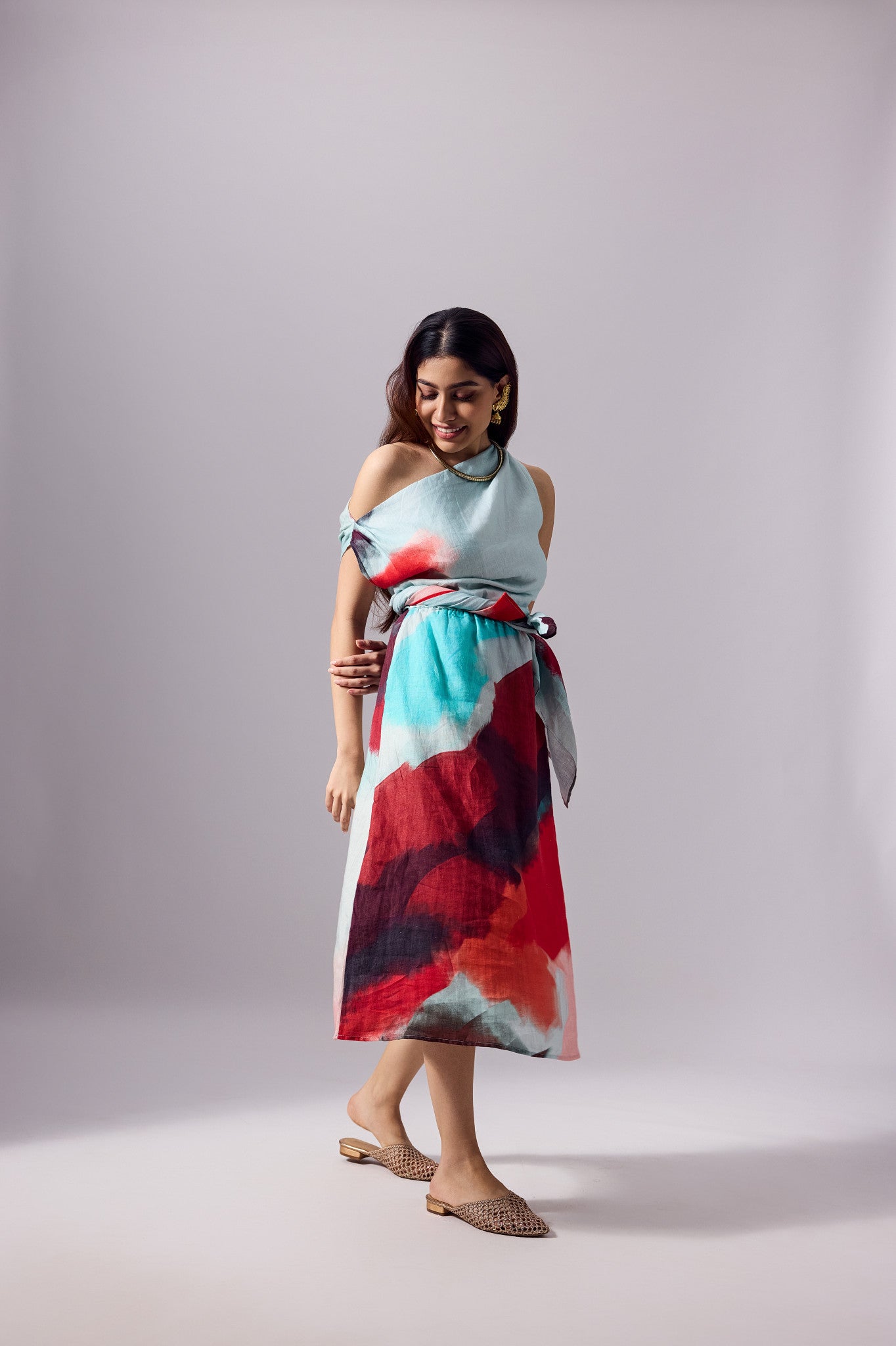 Radhika Dress Lagoon