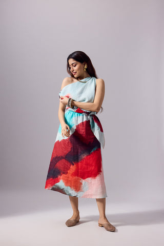 Radhika Dress Lagoon