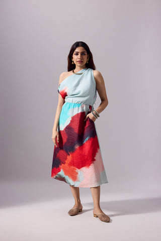 Radhika Dress Lagoon