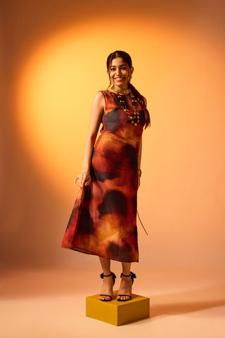 Meena Dress Inferno