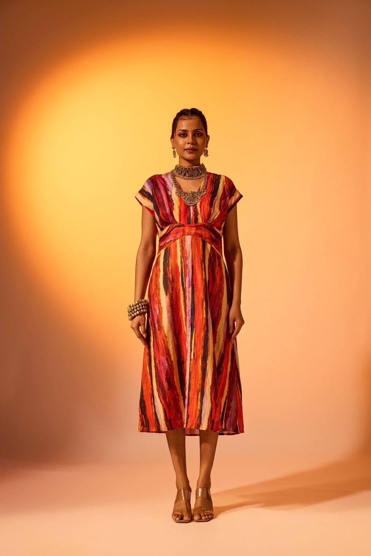 Madhura Dress Ember