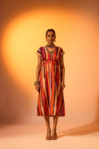 Madhura Dress Ember