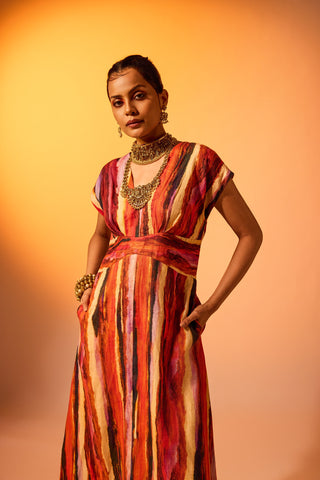 Madhura Dress Ember