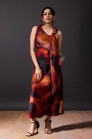 Smriti Dress Inferno