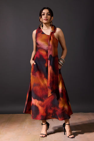 Smriti Dress Inferno