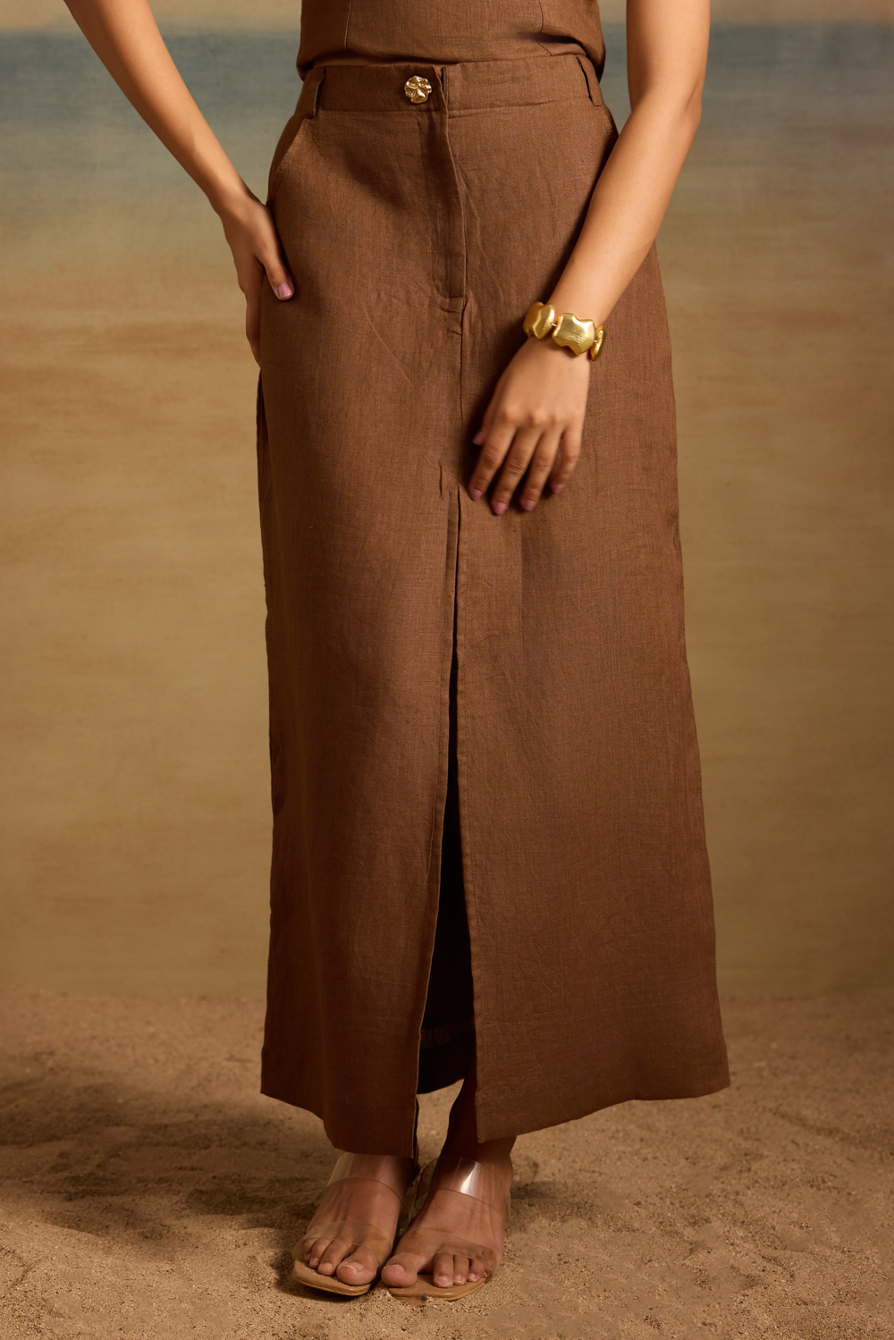 Cira Set Chikoo Brown